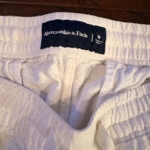 Abercrombie & Fitch Classic White Shorts